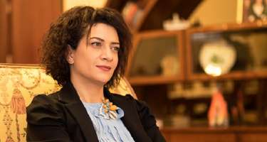 Paşinyanın xanımı Bakıya 