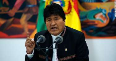 Evo Morales Meksikadan Kubaya gedib