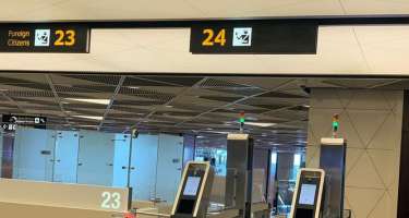 Heydər Əliyev Beynəlxalq Aeroportunda elektron qapılar quraşdırılıb