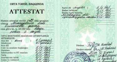 Bəzi məktəb direktorları şagirdlərə saxta attestatlar verib? - 