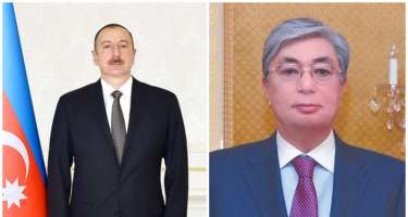 Qazaxıstanın dövlət başçısı Azərbaycan Prezidentini təbrik edib