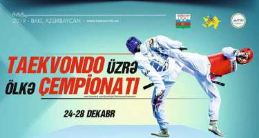 Bu gün taekvondo üzrə ölkə birinciliyinə və çempionatına start verilir