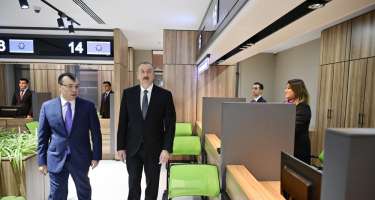 Prezident İlham Əliyev 2 saylı DOST mərkəzinin açılışında iştirak edib