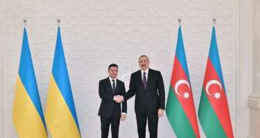 Vladimir Zelenski Azərbaycan Prezidentini təbrik edib