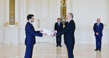 Prezident İlham Əliyev İsrailin Azərbaycanda yeni təyin olunmuş səfirinin etimadnaməsini qəbul edib