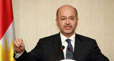 İraq prezidenti istefa verib