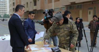 Bir qrup şəhid ailəsi və Qarabağ müharibəsi əlili mənzillə təmin edilib