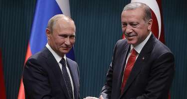 Ərdoğanla Putin arasında görüş başlayıb - 