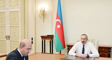 Prezident Dövlət Şəhərsalma və Arxitektura Komitəsinin yeni sədrini qəbul edib