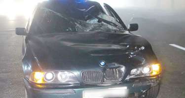 Nərimanovda “BMW” qəzası