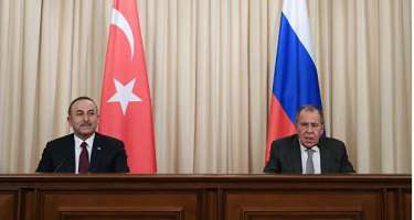 Çavuşoğlu və Lavrov Suriya məsələsini müzakirə ediblər