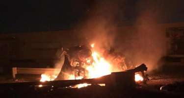 Bu ölkədə beynəlxalq hava limanı bombalandı - 