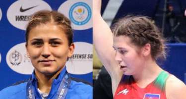Qadın güləşçimiz finalda