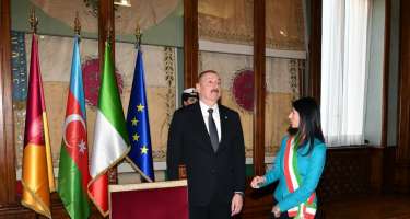 Prezident İlham Əliyev Roma şəhərinin 