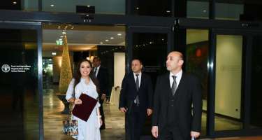 Leyla Əliyeva FAO-nun baş direktorunu Azərbaycana
