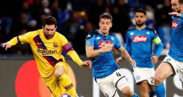 "Barselona" "Napoli" ilə oyunun təxirə salınmasını istəyir