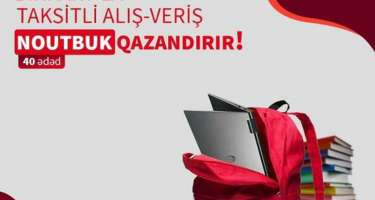 BirKart-la dərs ilinə hazırlaşın və noutbuk qazanın!