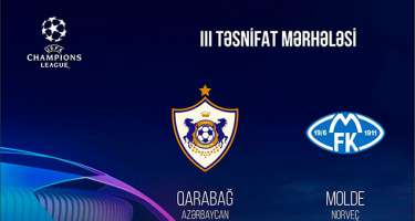 "Qarabağ" Çempionlar Liqası ilə vidalaşdı