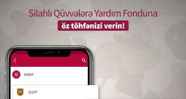 BirBank vasitəsilə Silahlı Qüvvələrə yardım etmək mümkün oldu