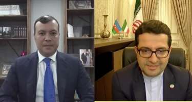 Azərbaycanlı nazir İran səfiri ilə Xüdafərin körpüsünü müzakirə etdi
