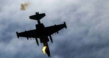 Düşmənin Su-25 döyüş təyyarəsi və 30-dək canlı qüvvəsi məhv edildi - 
