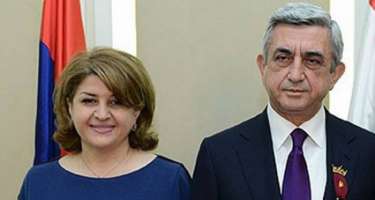 Sarkisyanın arvadı Almaniyada öldü