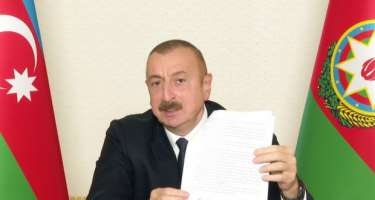 İlham Əliyev: “Paşinyan, harada imzalamısan sən bu kapitulyasiya aktını?”