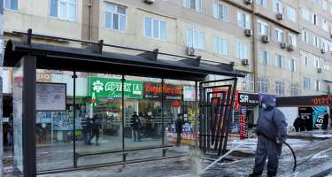 Bakı küçələrində növbəti dezinfeksiya işləri aparılır