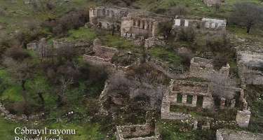Cəbrayıl rayonunun Balyand kəndindən görüntülər - 