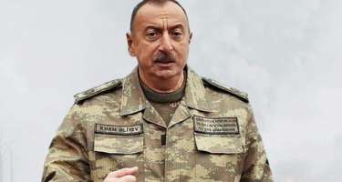İlham Əliyev işğaldan azad edilmiş Qubadlıda - 