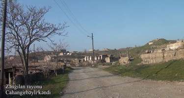 Zəngilan rayonunun Cahangirbəyli kəndi - 