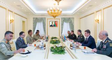 Daxili İşlər Naziri Pakistanın Baş Qərargah rəisini qəbul edib