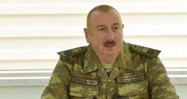 İlham Əliyev: Azərbaycan Ordusu heç vaxt mülki əhaliyə qarşı müharibə aparmamışdır