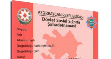 Dövlət sosial sığorta şəhadətnaməsi ləğv edilir