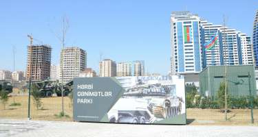 Hərbi Qənimətlər Parkı açılışa hazırlanır -