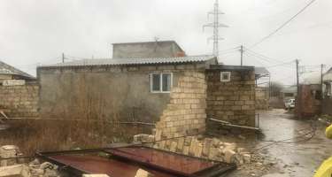 Şabranda BƏDBƏXT HADİSƏ: evin hasarı aşdı, 