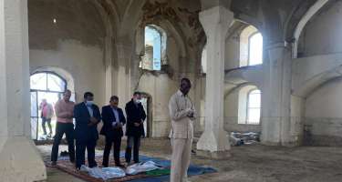 İƏT nümayəndələri Ağdam məscidində namaz qılıblar