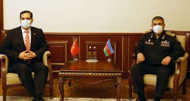 Zakir Həsənov Erkan Özoral ilə görüşüb