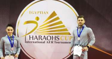 Gimnastlarımız gümüş medal qazandı