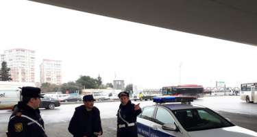 Yol polisi Tərtərdə  
