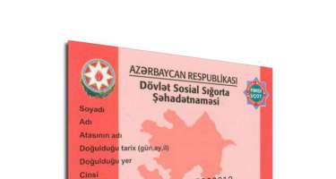 Sosial sığorta şəhadətnaməsi 