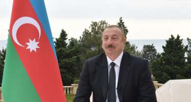 İlham Əliyev Azərbaycan Televiziyasına müsahibə verib -