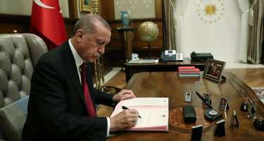 Ərdoğan Azərbaycanla imzalanmış daha bir sazişi təsdiqlədi