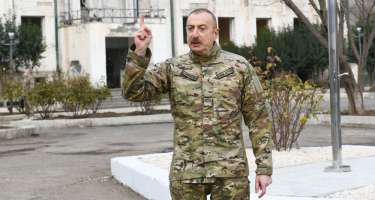 İlham Əliyev: "Qərbi Zəngəzur da bizim torpaqlarımızdır"