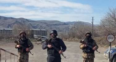 Polisi vurub azad edilmiş ərazilərə keçmək istədi