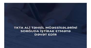 Ali məktəblər üçün anonim sorğu keçirilir