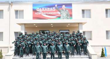 Ermənistanla sərhəddə daha bir hərbi hissə fəaliyyətə başlayıb