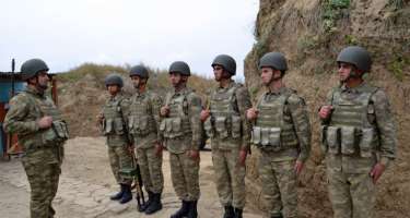 Bir qrup hərbçi “Qubadlının azad olunmasına görə” medalı ilə təltif edildi