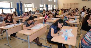 Müəllimlərin işə qəbulu üzrə test imtahanı mərhələsi başa çatıb