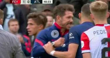 Dieqo Simeone oyun zamanı dava etdi 